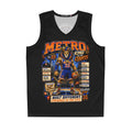 Basketball Jersey  (Black) — Metro King Courts Lion Graphic (Built Different)