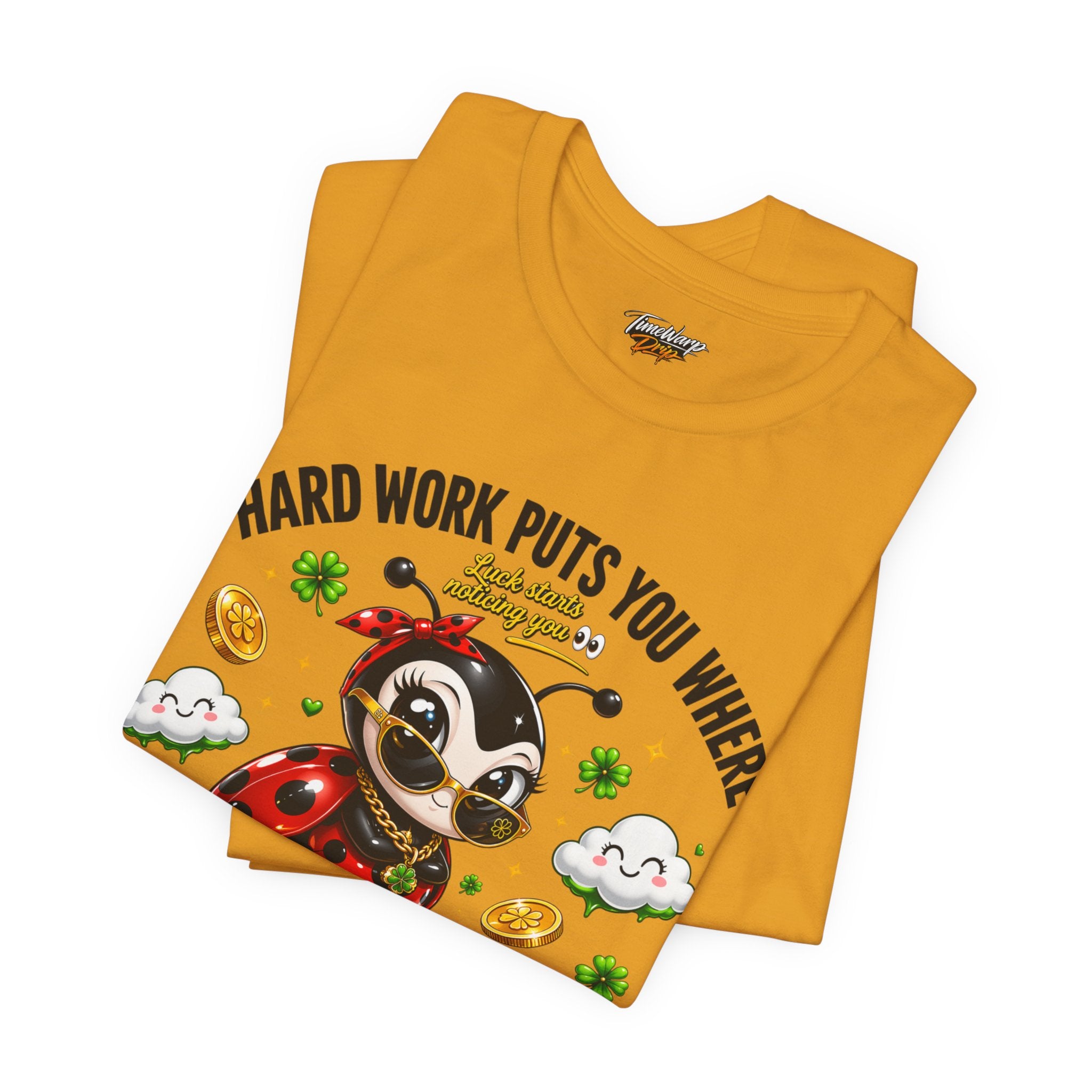 Good Luck Ladybug graphic tee — Where Good Luck Can Find You | TimeWarp Drip