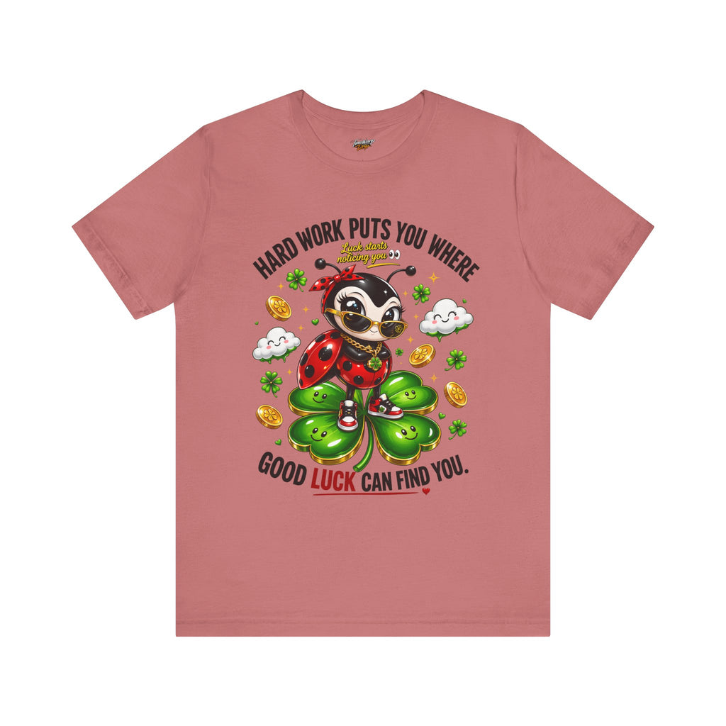 Good Luck Ladybug graphic tee — Where Good Luck Can Find You | TimeWarp Drip