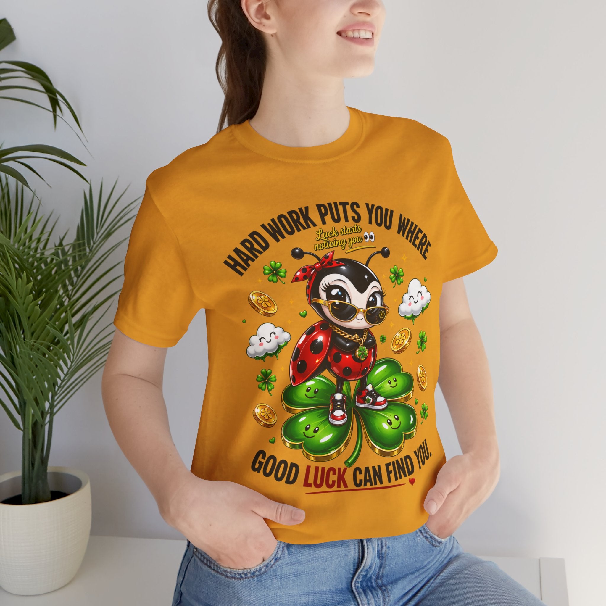 Good Luck Ladybug graphic tee — Where Good Luck Can Find You | TimeWarp Drip