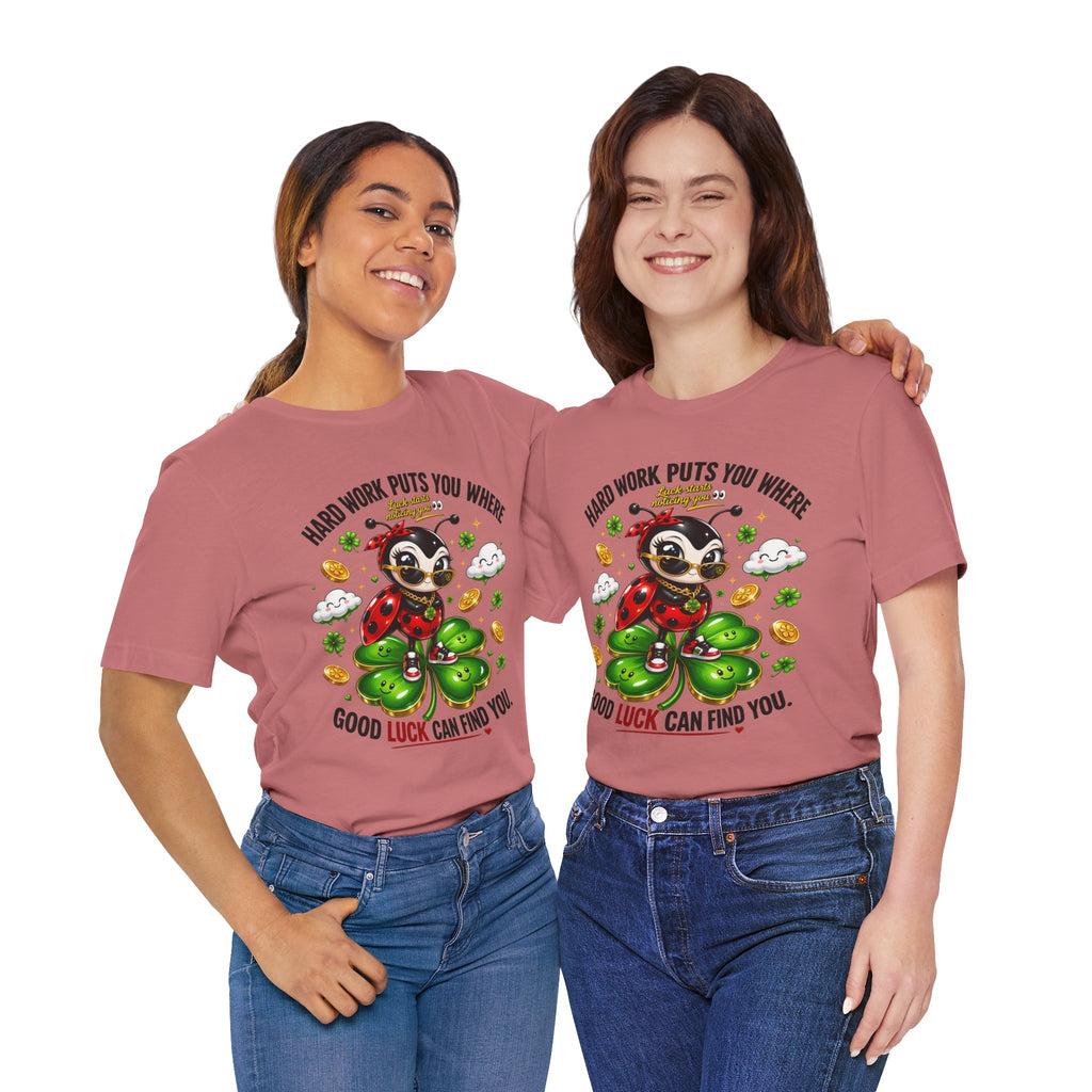 Good Luck Ladybug graphic tee — Where Good Luck Can Find You | TimeWarp Drip