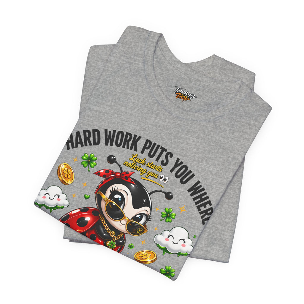 Good Luck Ladybug graphic tee — Where Good Luck Can Find You | TimeWarp Drip