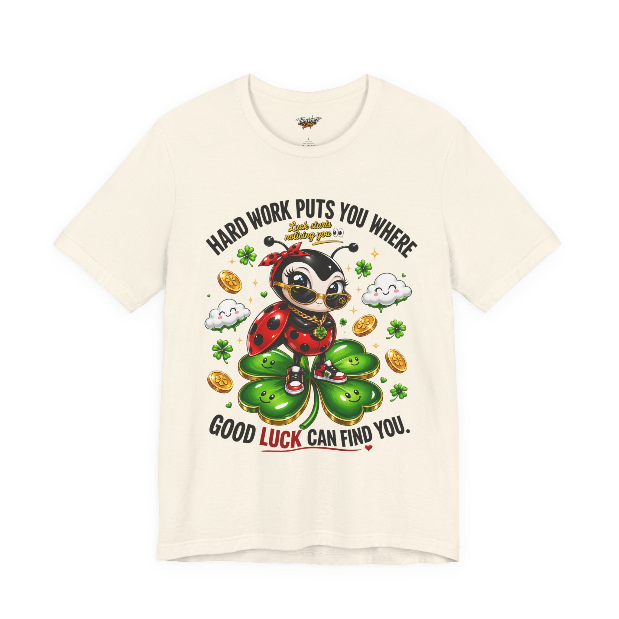 Good Luck Ladybug graphic tee — Where Good Luck Can Find You | TimeWarp Drip