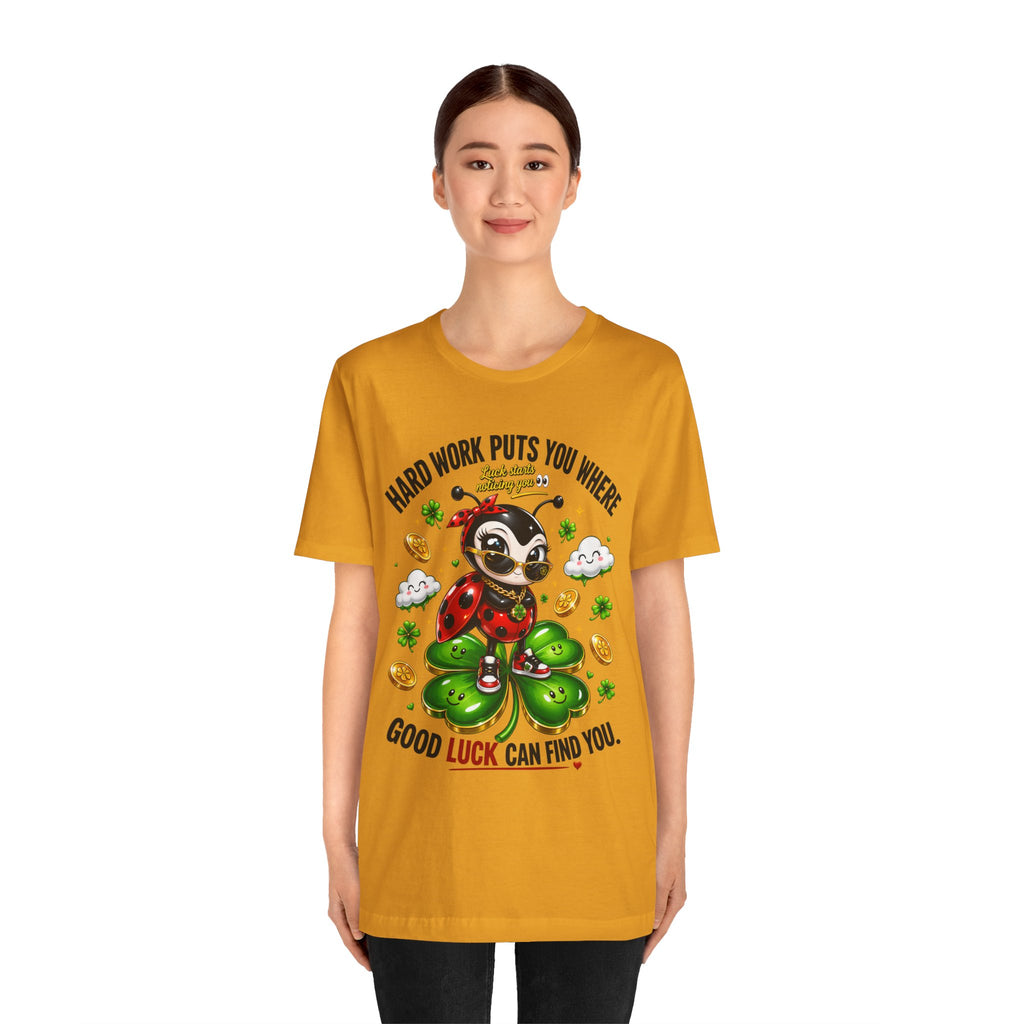 Good Luck Ladybug graphic tee — Where Good Luck Can Find You | TimeWarp Drip
