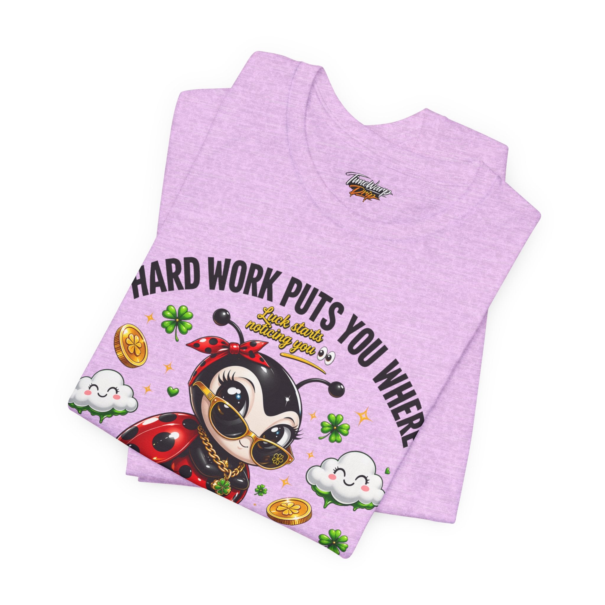 Good Luck Ladybug graphic tee — Where Good Luck Can Find You | TimeWarp Drip
