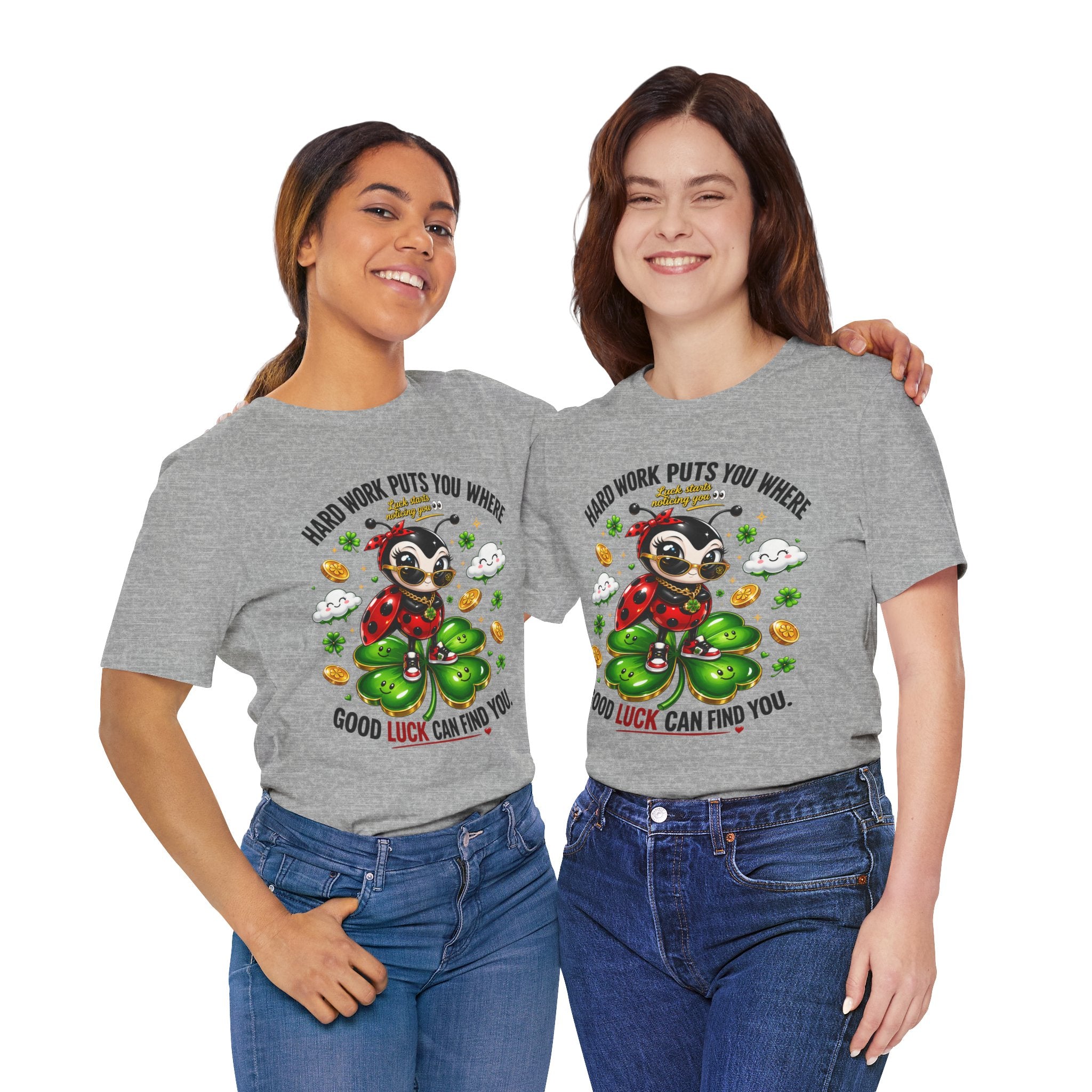 Good Luck Ladybug graphic tee — Where Good Luck Can Find You | TimeWarp Drip