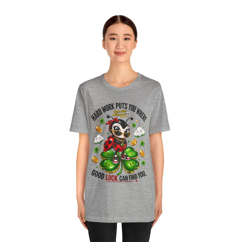 Good Luck Ladybug graphic tee — Where Good Luck Can Find You | TimeWarp Drip