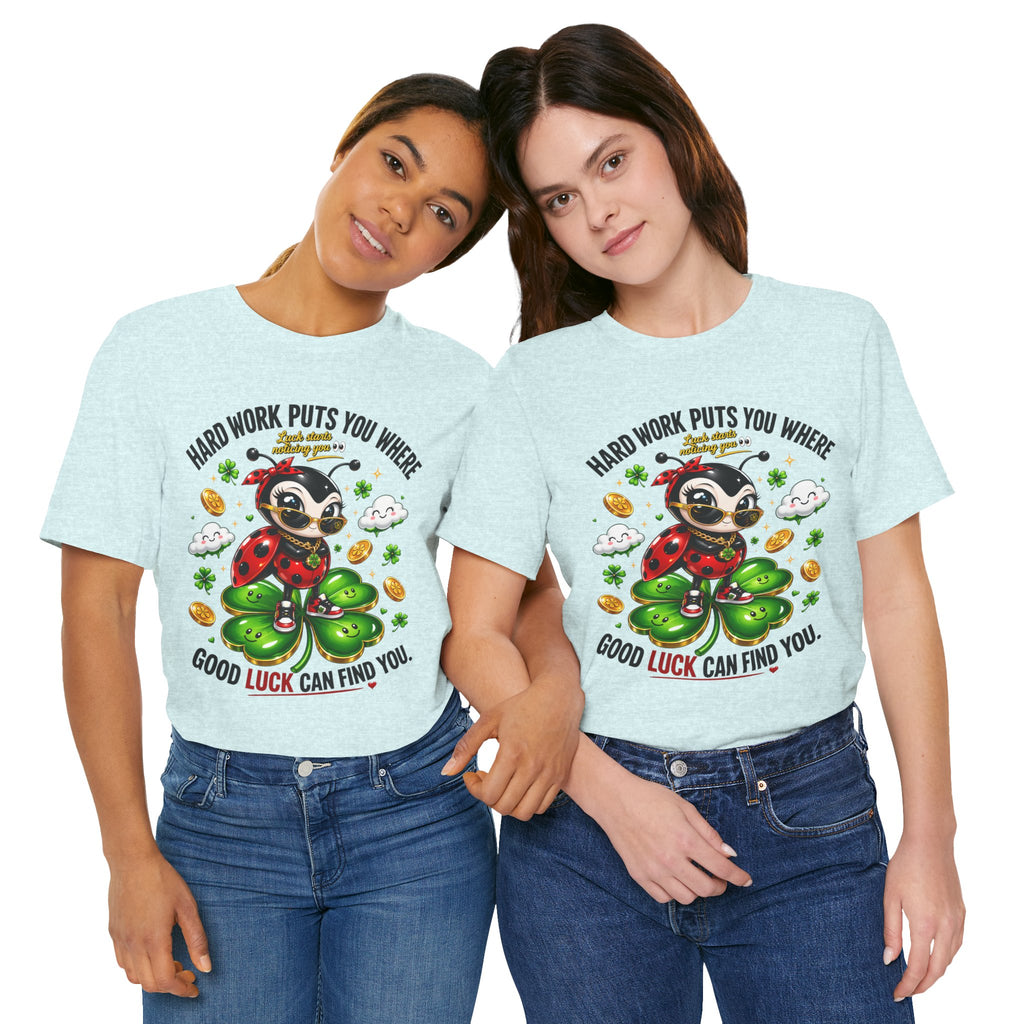 Good Luck Ladybug graphic tee — Where Good Luck Can Find You | TimeWarp Drip