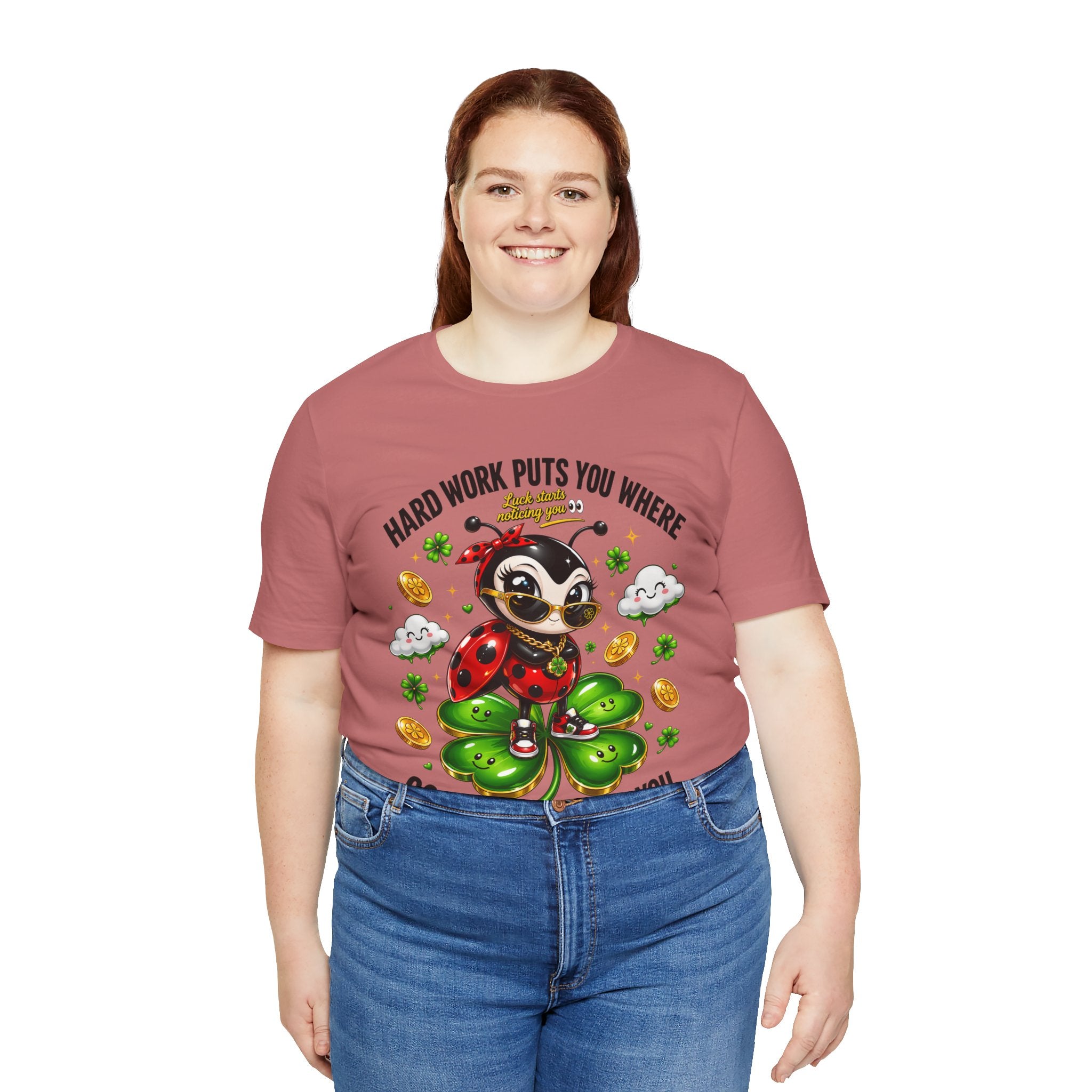 Good Luck Ladybug graphic tee — Where Good Luck Can Find You | TimeWarp Drip