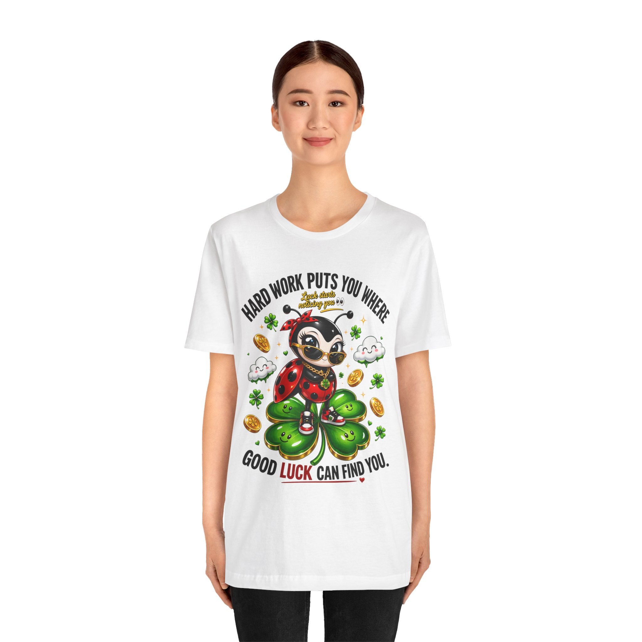 Good Luck Ladybug graphic tee — Where Good Luck Can Find You | TimeWarp Drip