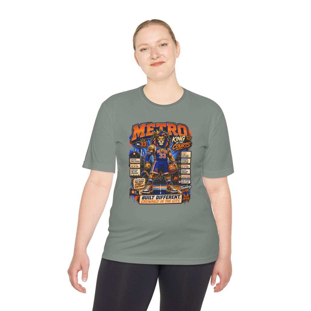 Metro NYC 'Built Different' Basketball Player Tee