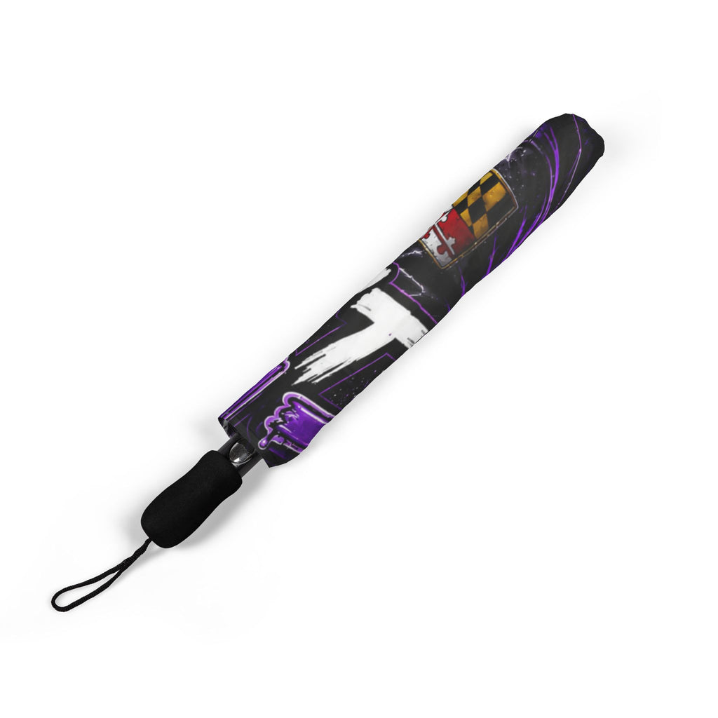 TimeWarp Drip Don't Be Salty Baltimore Foldable Umbrella – Multi – Baltimore Streetwear | TimeWarp Drip