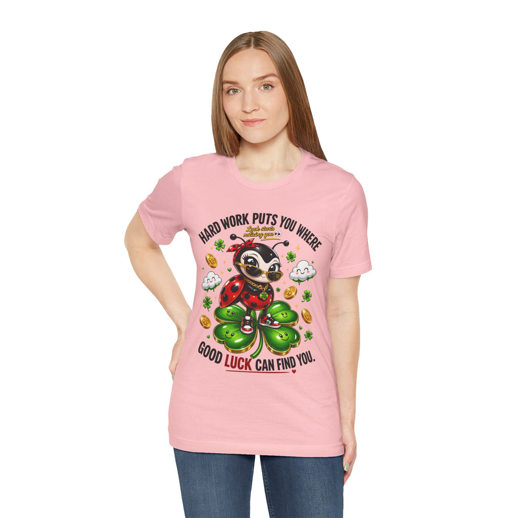 Good Luck Ladybug graphic tee — Where Good Luck Can Find You | TimeWarp Drip