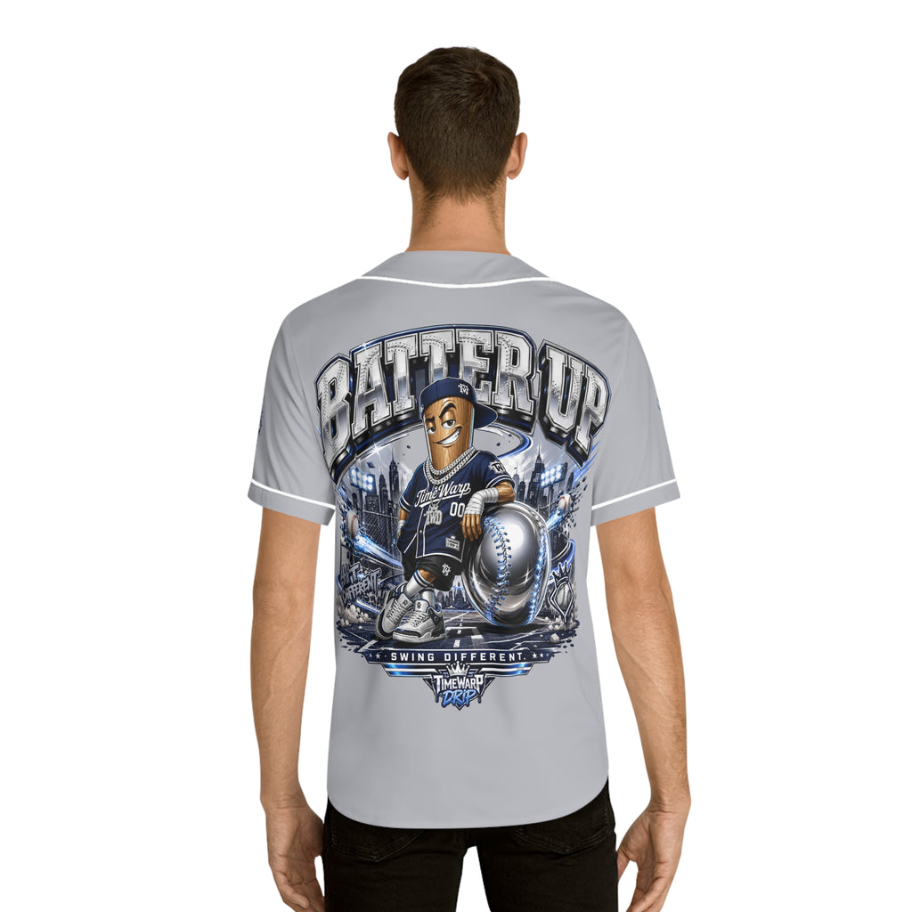 Batter Up Baseball Jersey — Men's All-Over-Print Team Tee