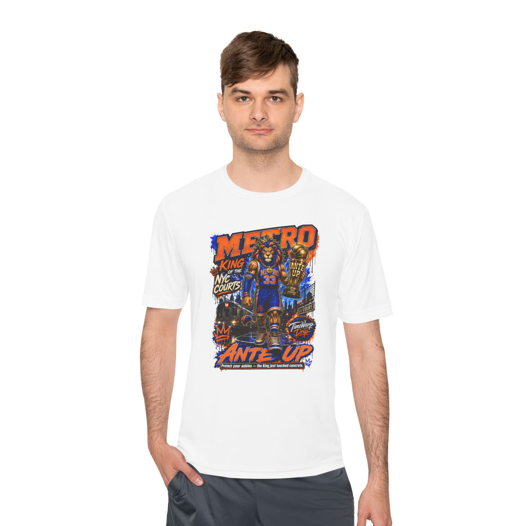 Metro NYC 'Ante Up' Basketball Player Tee