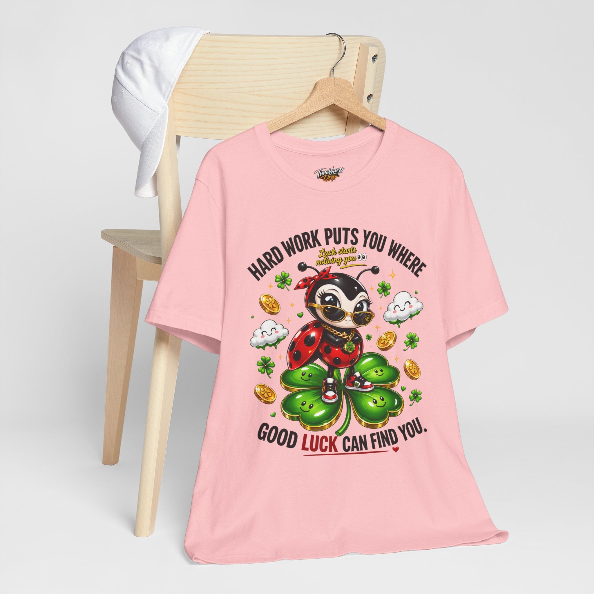 Good Luck Ladybug graphic tee — Where Good Luck Can Find You | TimeWarp Drip