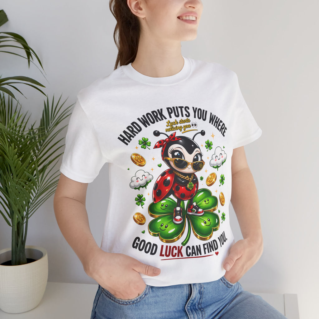 Good Luck Ladybug graphic tee — Where Good Luck Can Find You | TimeWarp Drip