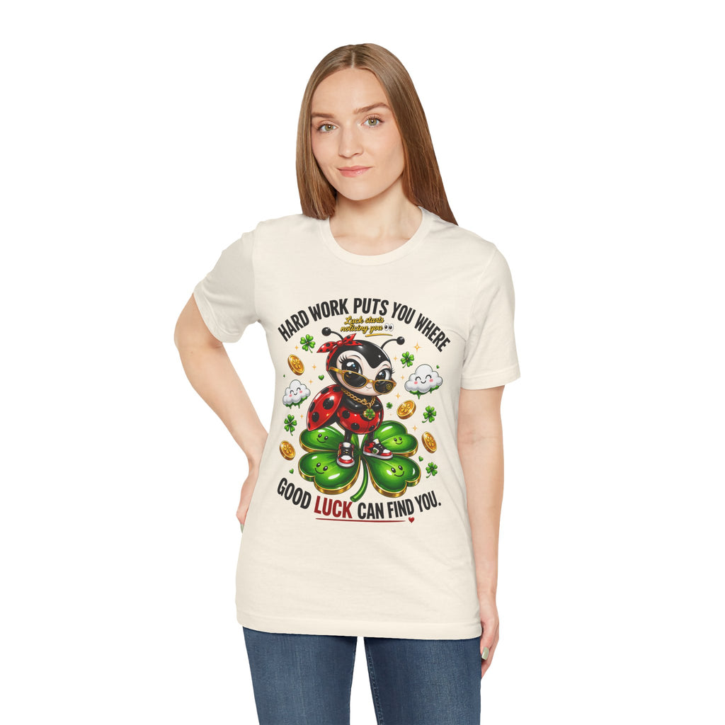 Good Luck Ladybug graphic tee — Where Good Luck Can Find You | TimeWarp Drip