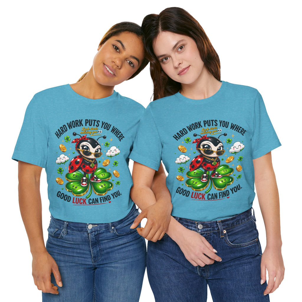 Good Luck Ladybug graphic tee — Where Good Luck Can Find You | TimeWarp Drip