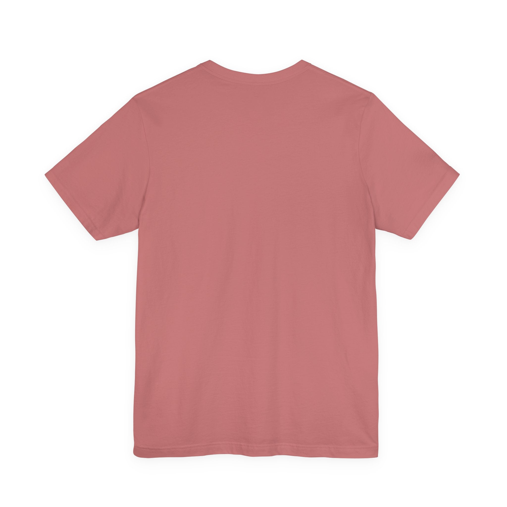 TimeWarp Drip Printify dusty pink 4-Leaf Clover tee—bold back graphic, Airlume cotton, short sleeves. Street luck meets iconic drip. streetwear apparel