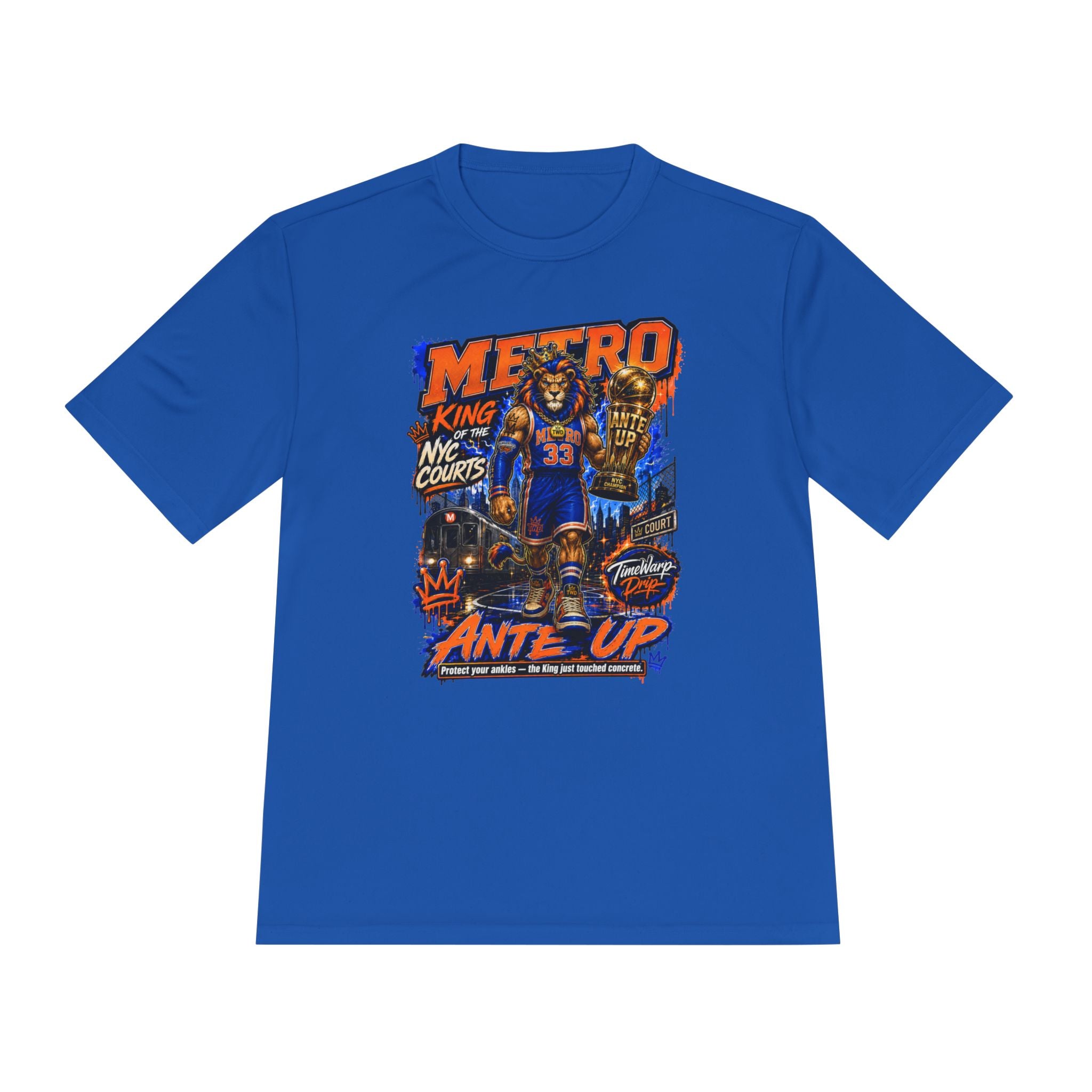 Metro NYC 'Ante Up' Basketball Player Tee