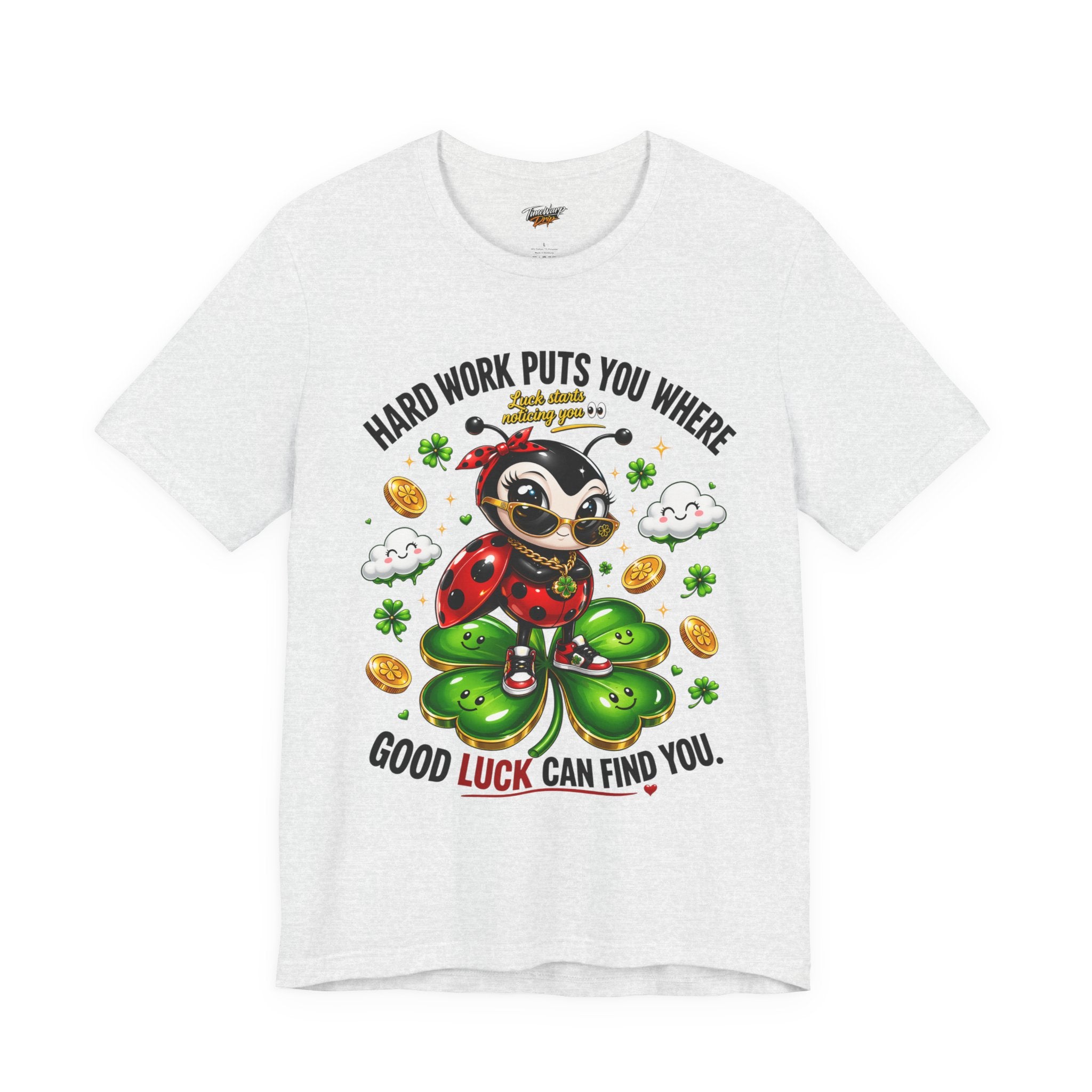 Good Luck Ladybug graphic tee — Where Good Luck Can Find You | TimeWarp Drip
