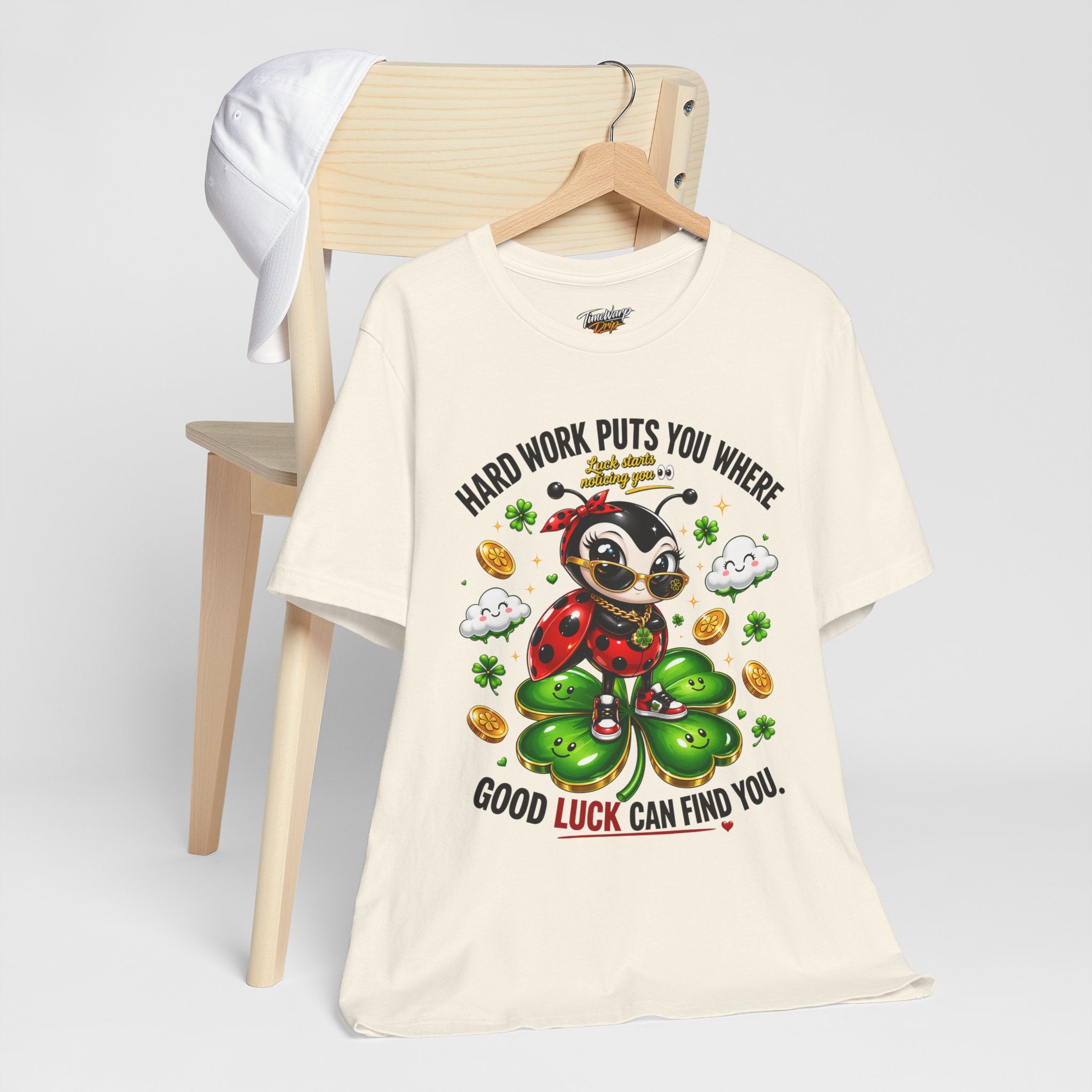 Good Luck Ladybug graphic tee — Where Good Luck Can Find You | TimeWarp Drip