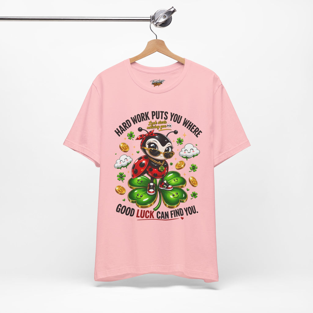 Good Luck Ladybug graphic tee — Where Good Luck Can Find You | TimeWarp Drip