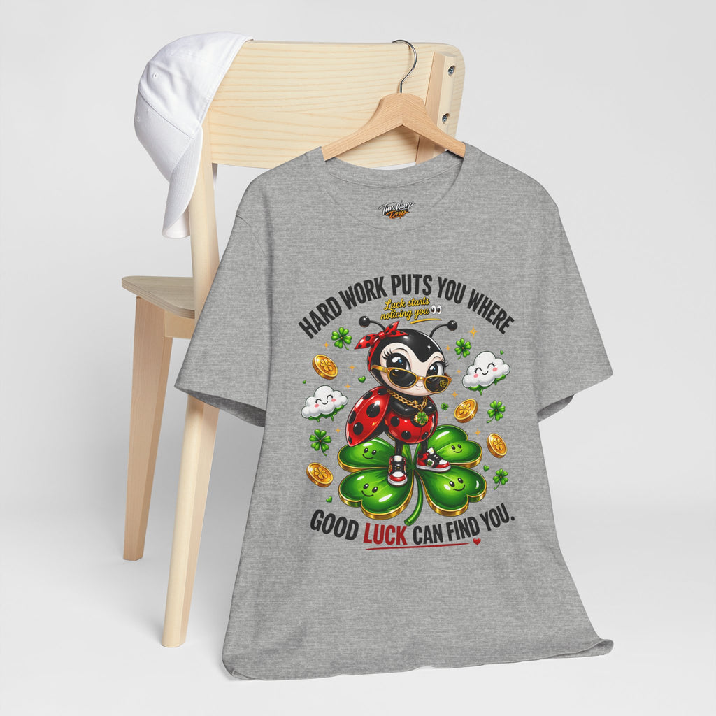 Good Luck Ladybug graphic tee — Where Good Luck Can Find You | TimeWarp Drip