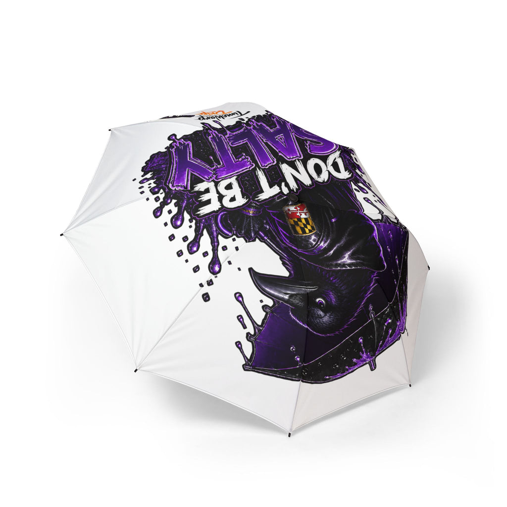 TimeWarp Drip Don't Be Salty Baltimore Foldable Umbrella – Multi – Baltimore Streetwear | TimeWarp Drip
