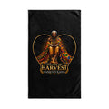TimeWarp Drip – Heritage Heart Hand Towel in bold multicolor, powerful “Rooted in Legacy” text; urban vibes, generational city soul. | premium streetwear