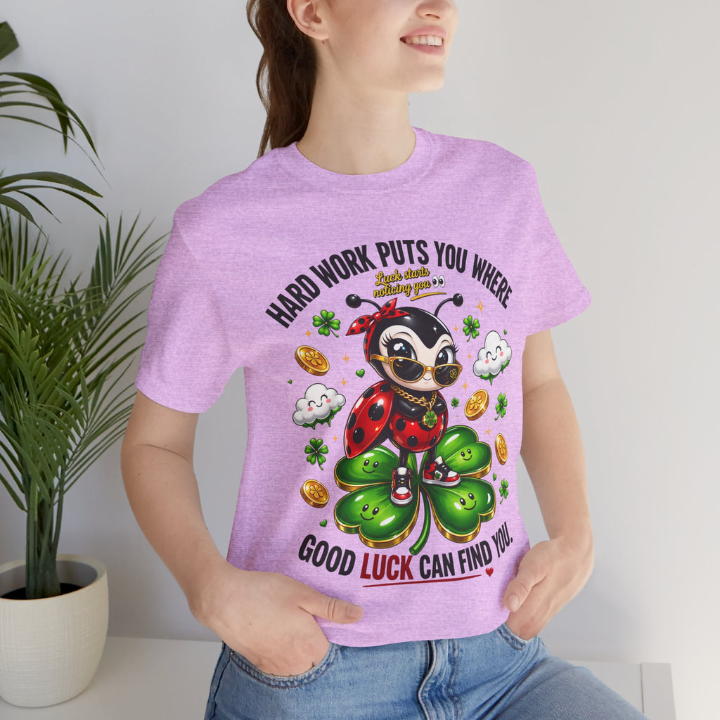 Good Luck Ladybug graphic tee — Where Good Luck Can Find You | TimeWarp Drip