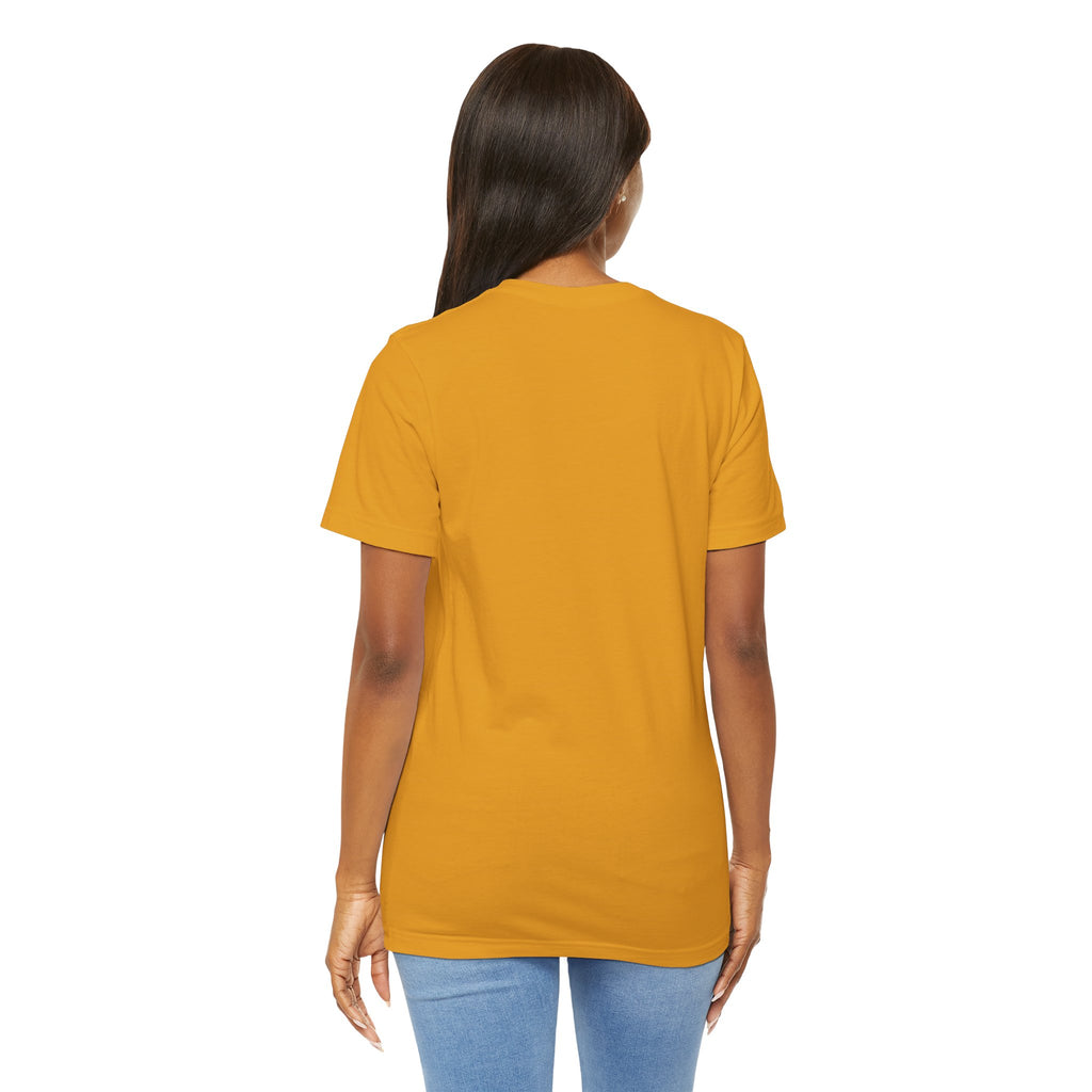 TimeWarp Drip Yellow Luck Don't Chase Nobody 4-Leaf Clover tee brings bold vibes; paired with light blue jeans for ultimate streetwear flex. streetwear apparel
