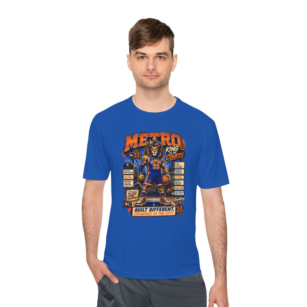 Metro NYC 'Built Different' Basketball Player Tee