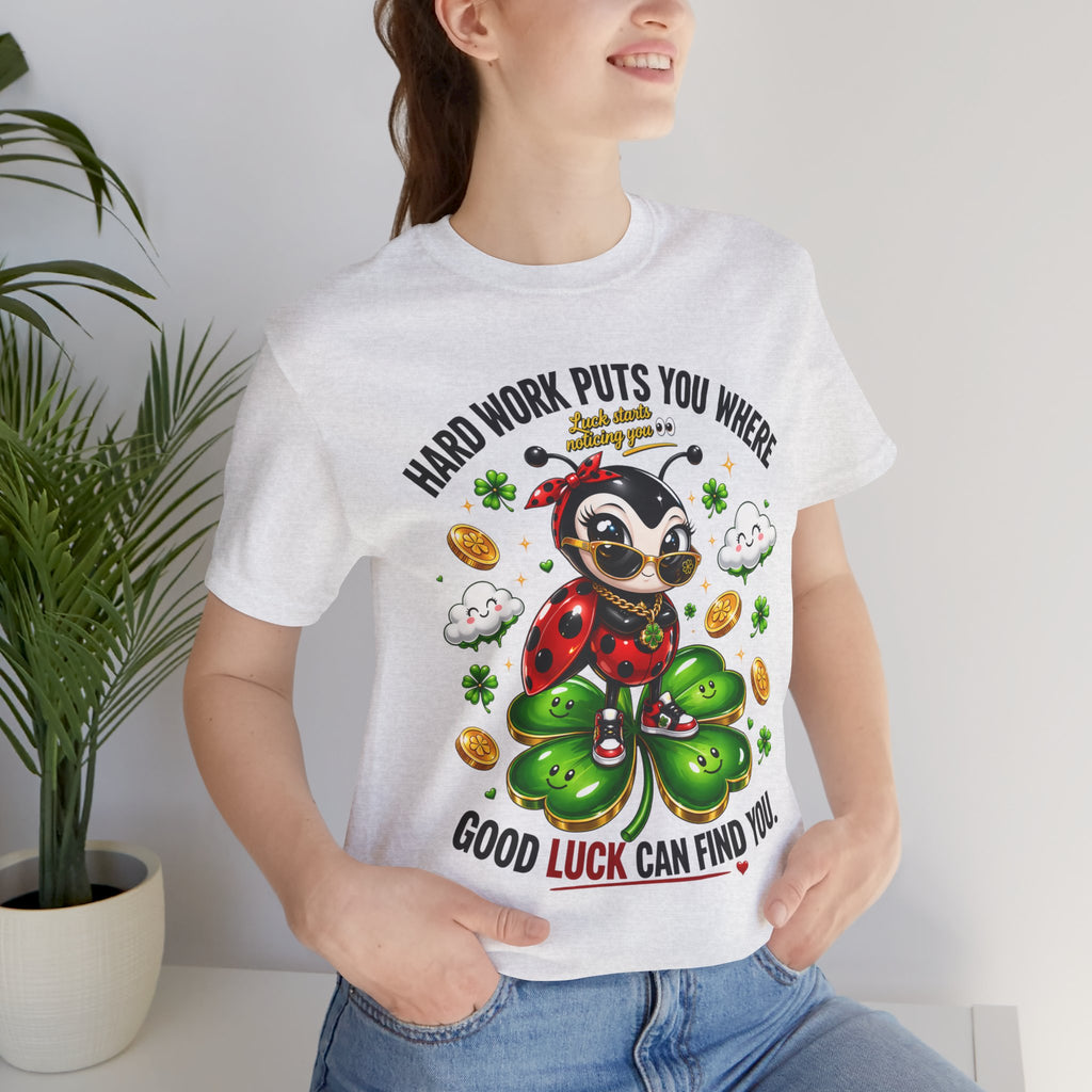 Good Luck Ladybug graphic tee — Where Good Luck Can Find You | TimeWarp Drip