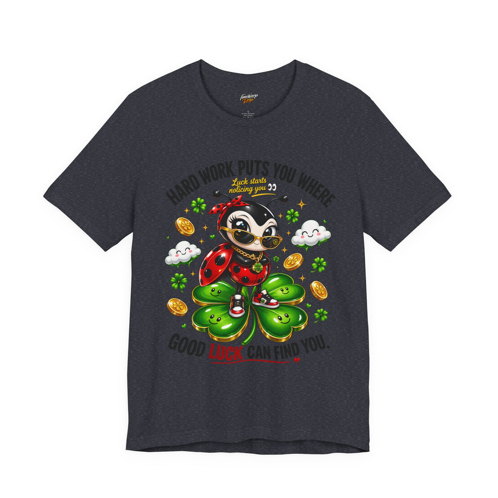 Good Luck Ladybug T-Shirt — "Where Good Luck Can Find You"