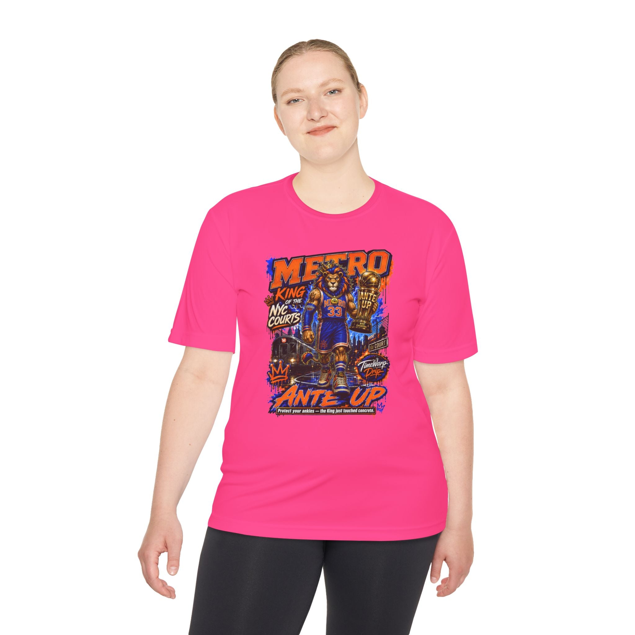 Metro NYC 'Ante Up' Basketball Player Tee