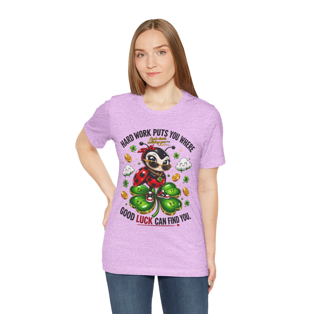 Good Luck Ladybug graphic tee — Where Good Luck Can Find You | TimeWarp Drip