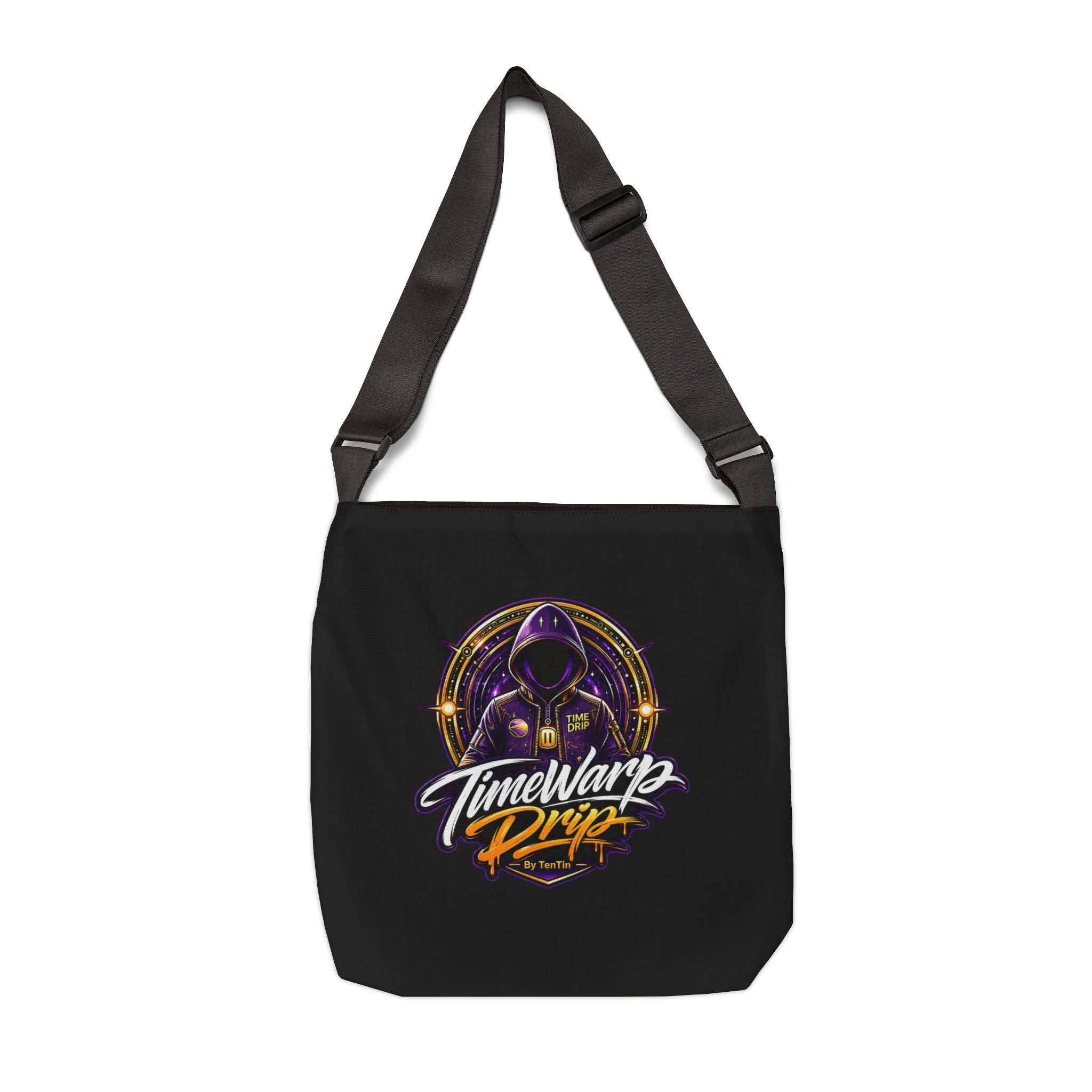 'I Don't Give a Duck' Graphic Tote Bag — Bold TimeWarp Men's Design