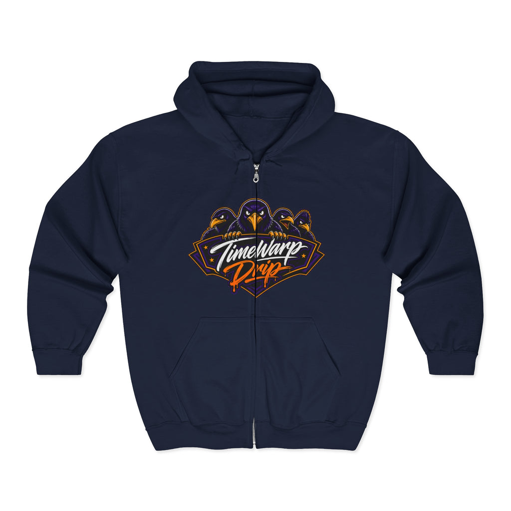 Ravens Run This Zip Hoodie — "We Don’t Do Visitors" Sports Hoodie