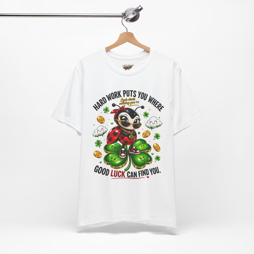 Good Luck Ladybug graphic tee — Where Good Luck Can Find You | TimeWarp Drip