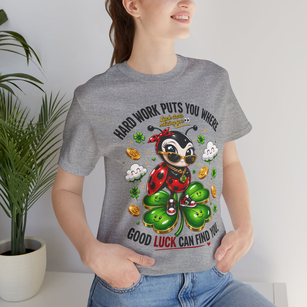 Good Luck Ladybug graphic tee — Where Good Luck Can Find You | TimeWarp Drip