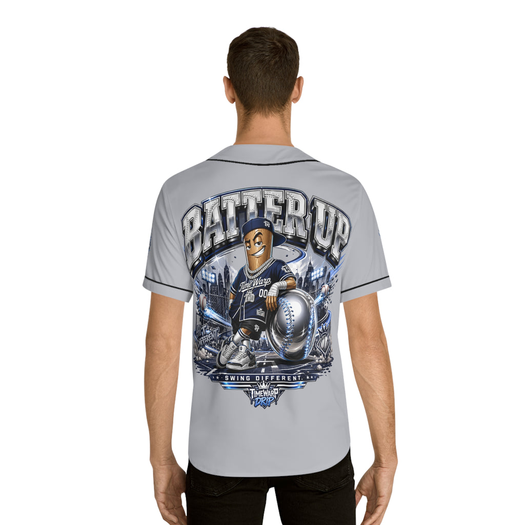 Batter Up Baseball Jersey — Men's All-Over-Print Team Tee