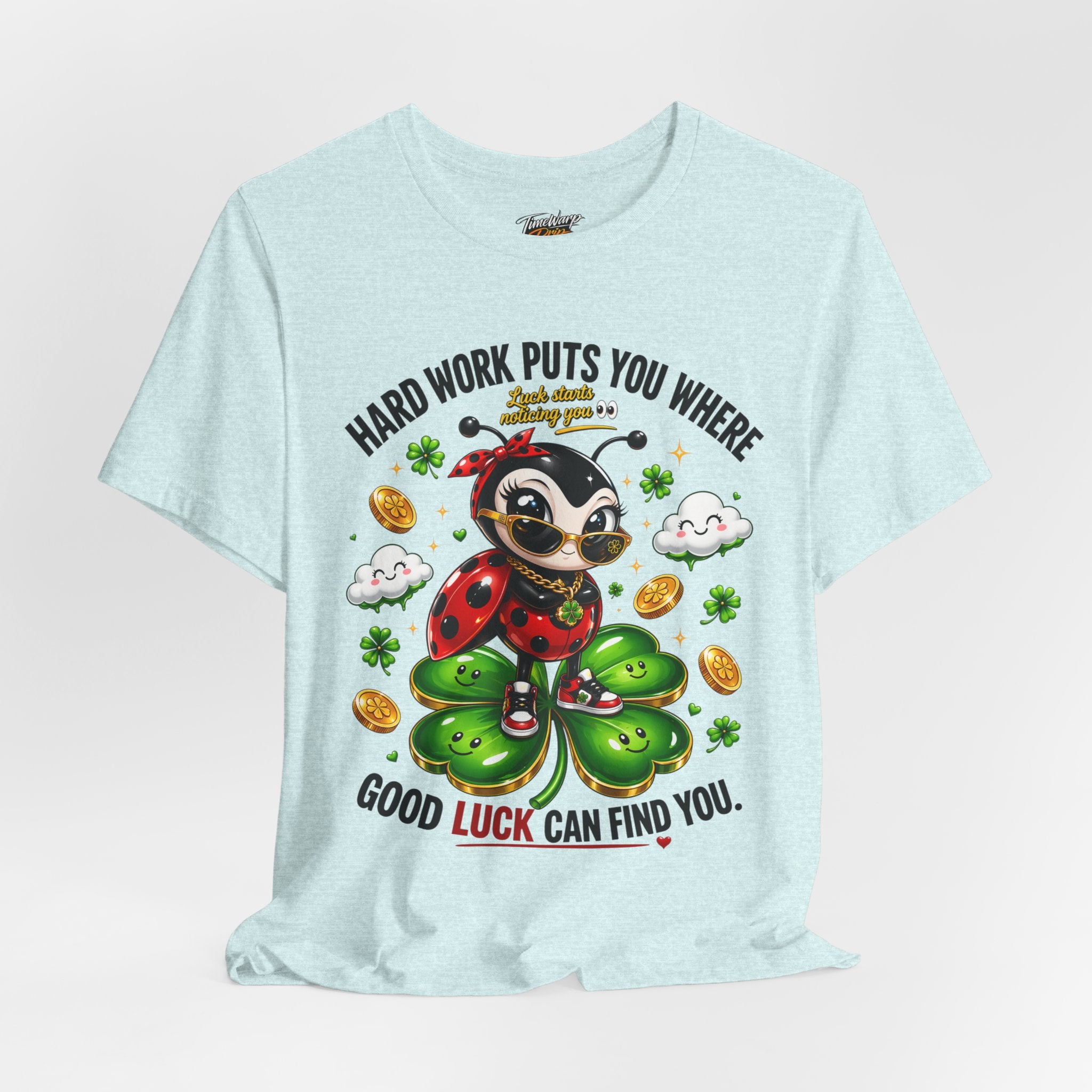 Good Luck Ladybug graphic tee — Where Good Luck Can Find You | TimeWarp Drip