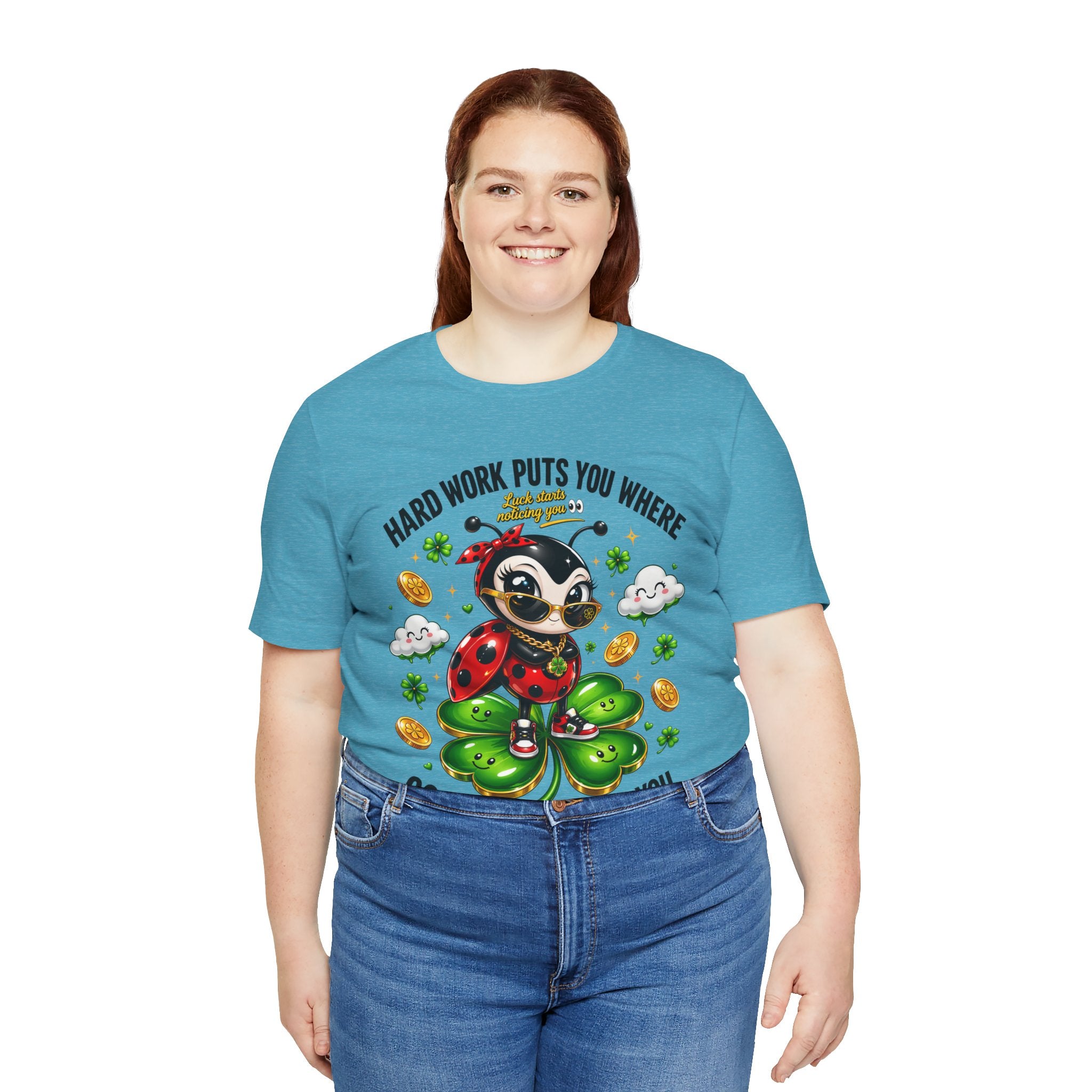 Good Luck Ladybug graphic tee — Where Good Luck Can Find You | TimeWarp Drip