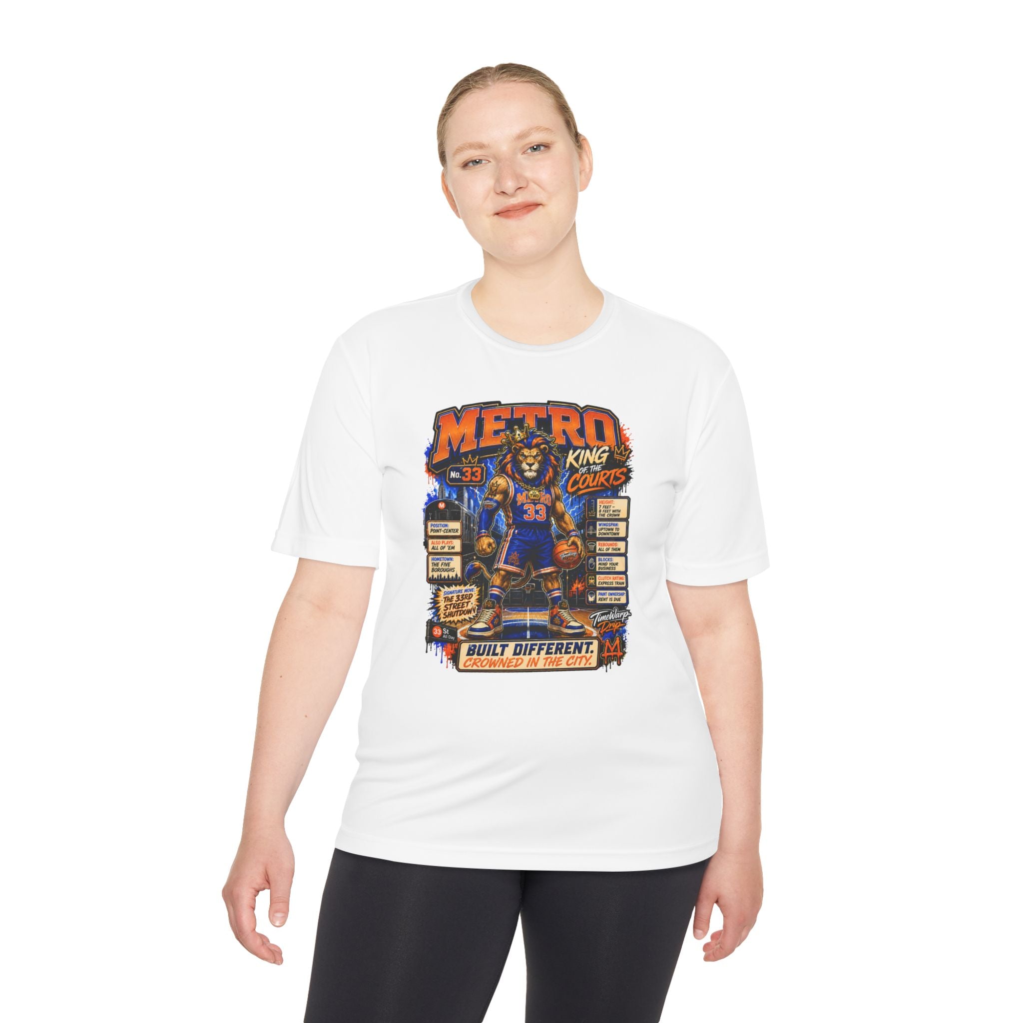 Metro NYC 'Built Different' Basketball Player Tee