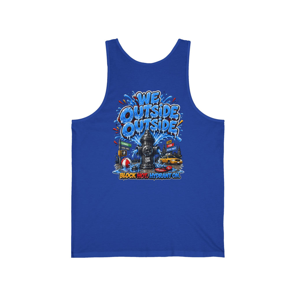 TimeWarp Drip Big Apple Energy Tank Top – Navy – NYC Summer Streetwear | TimeWarp Drip