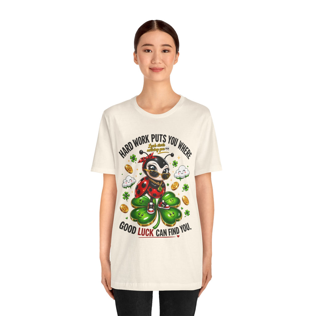 Good Luck Ladybug graphic tee — Where Good Luck Can Find You | TimeWarp Drip