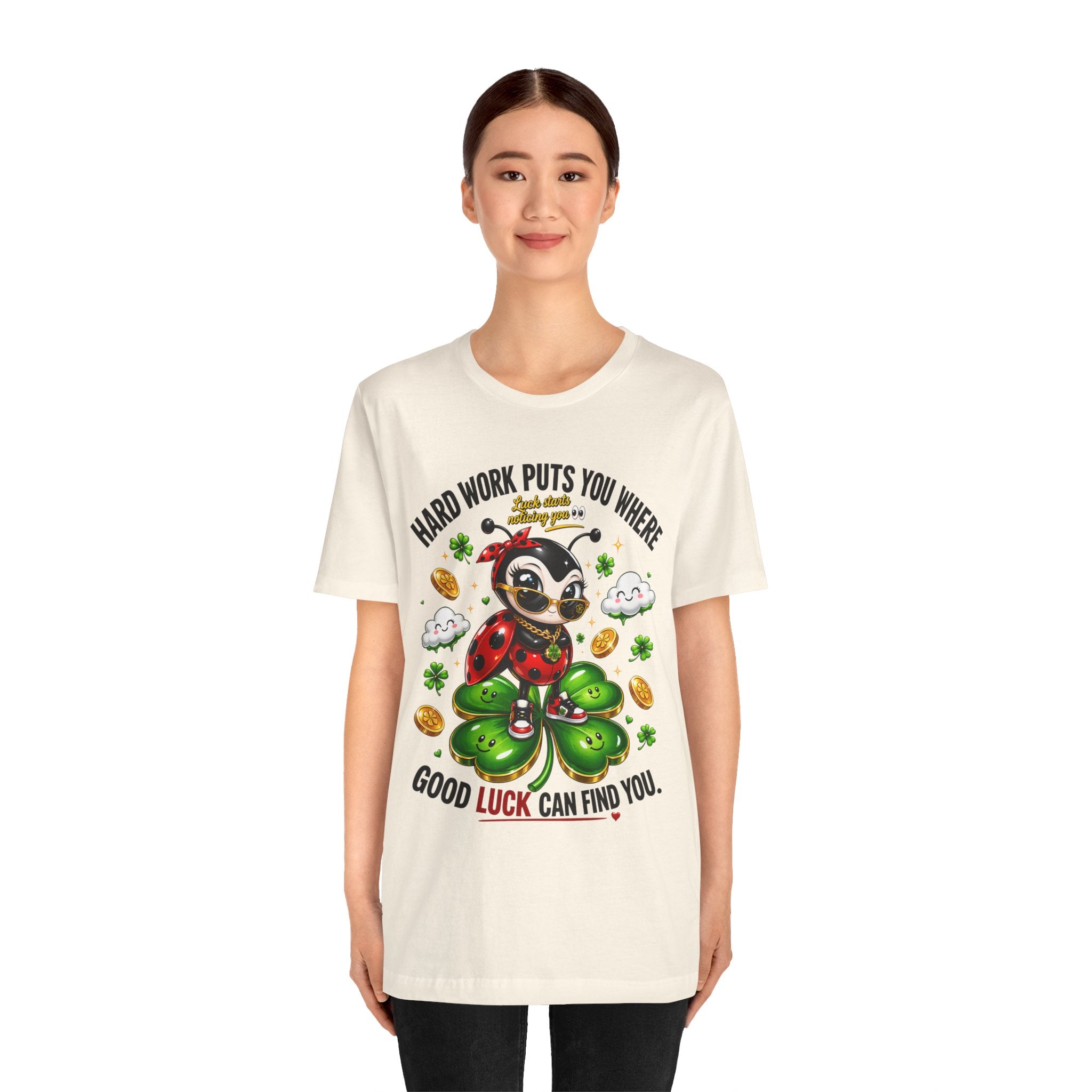 Good Luck Ladybug graphic tee — Where Good Luck Can Find You | TimeWarp Drip
