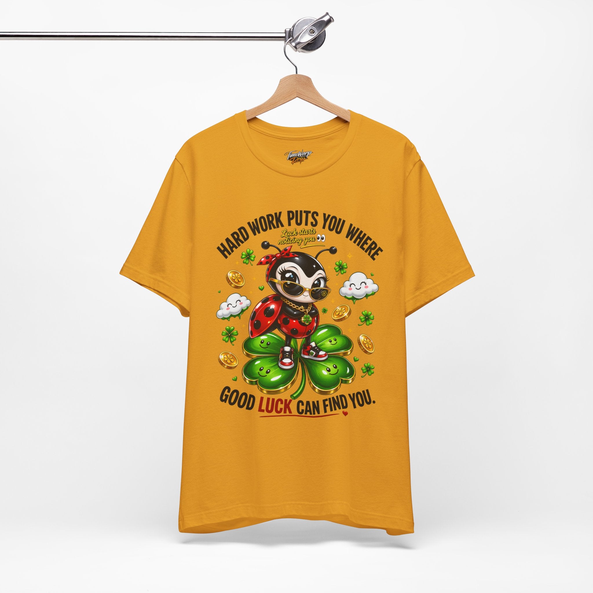 Good Luck Ladybug graphic tee — Where Good Luck Can Find You | TimeWarp Drip